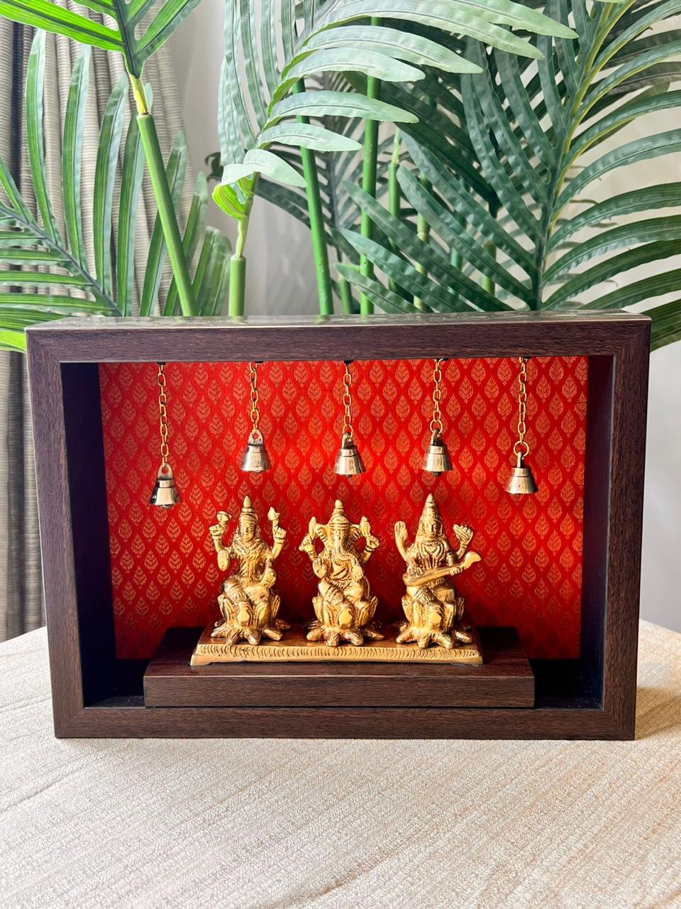 Goddess Laxmi, Ganesh and Saraswati