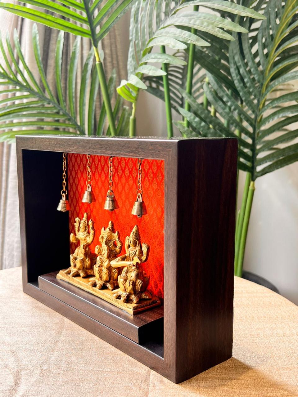 Goddess Laxmi, Ganesh and Saraswati