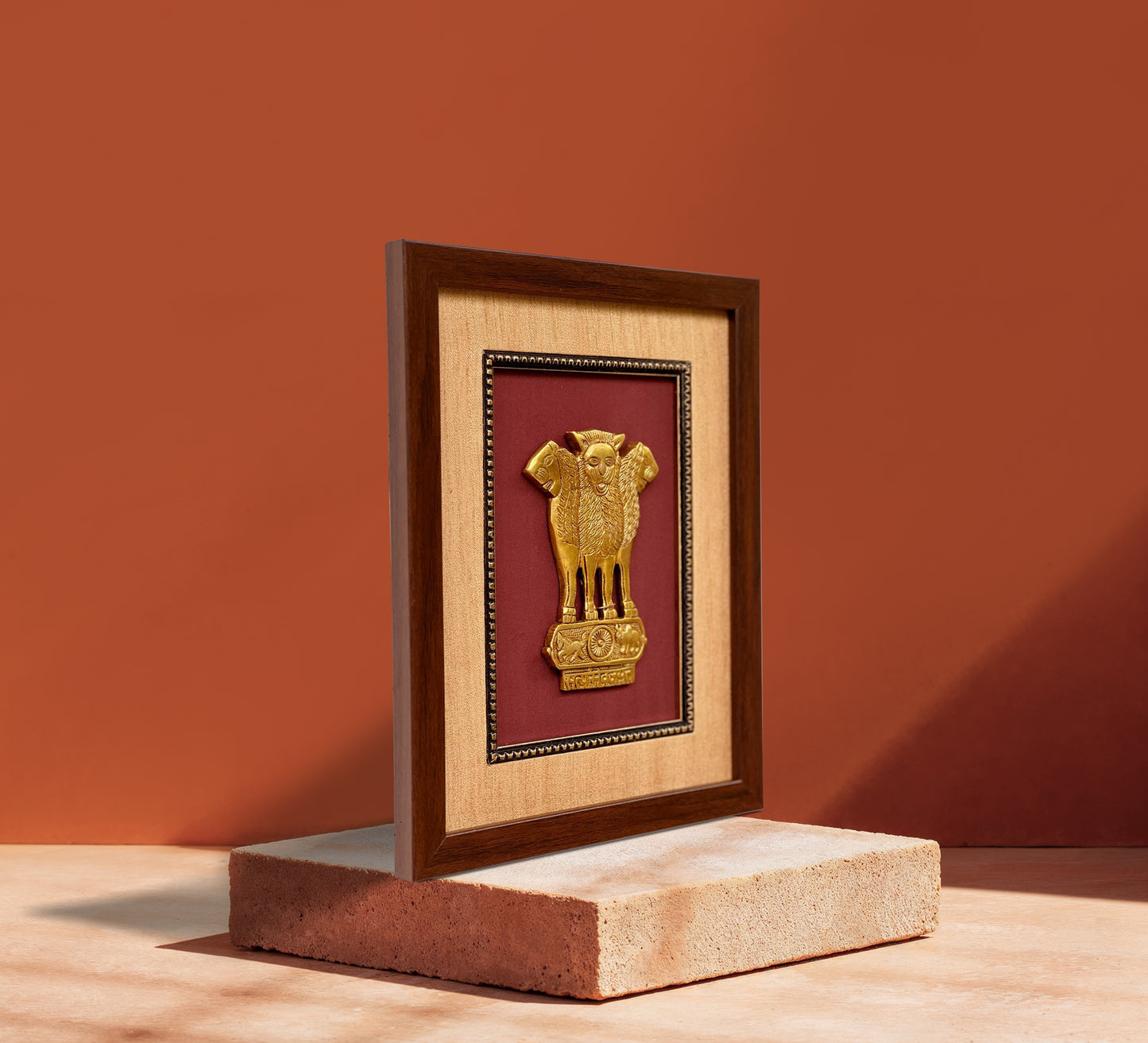 Ashoka Pillar Brass Emblem