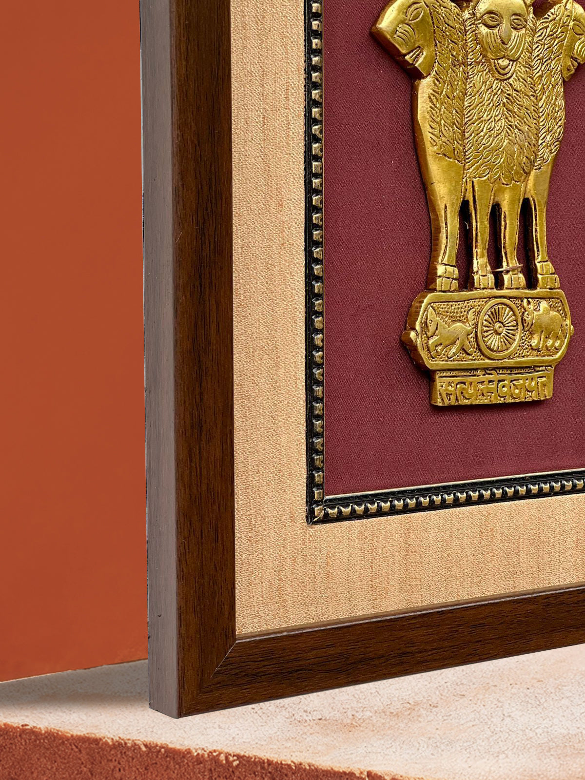 Ashoka Pillar Brass Emblem
