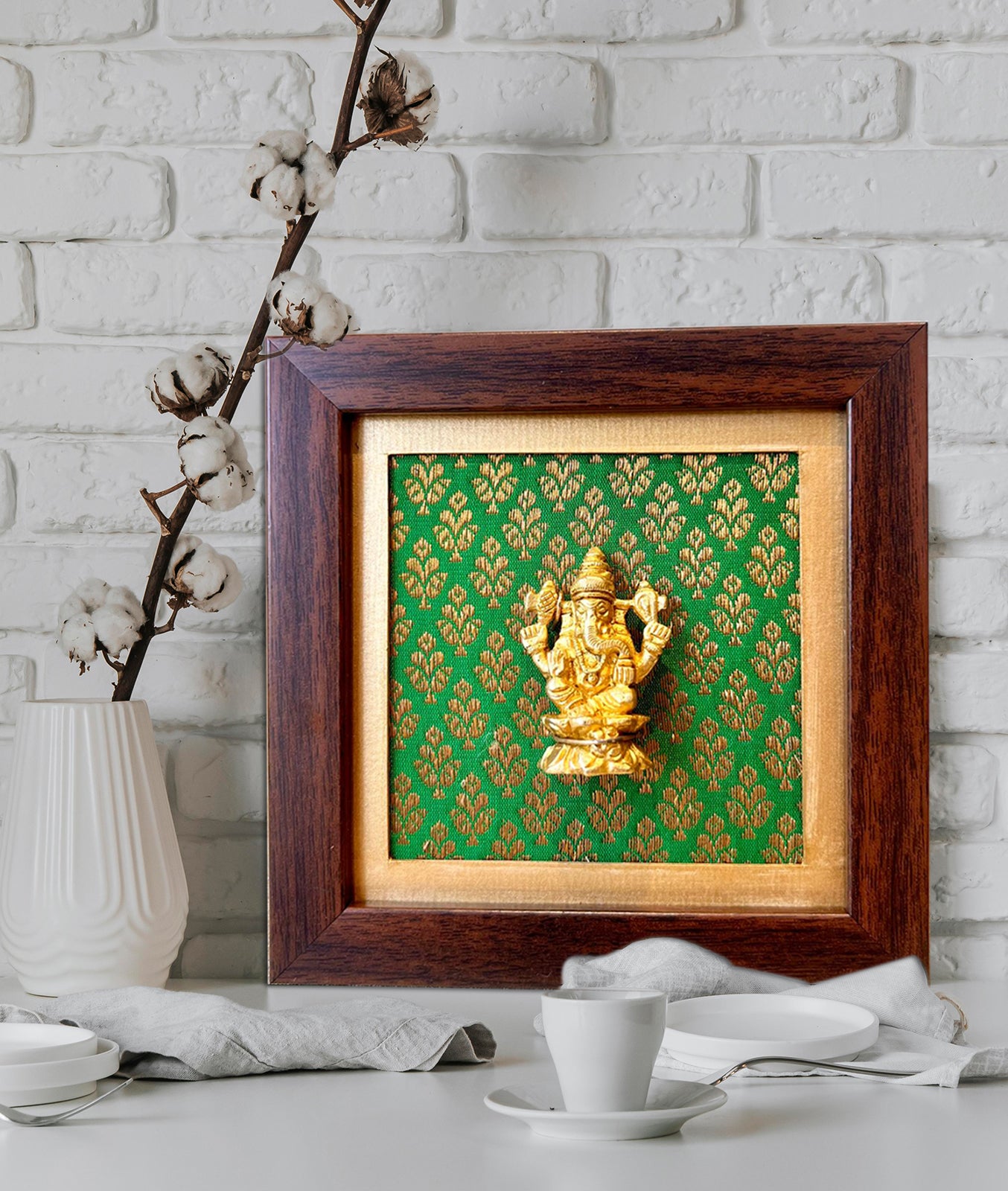 Ganpati Frame- Desk and Table Decor