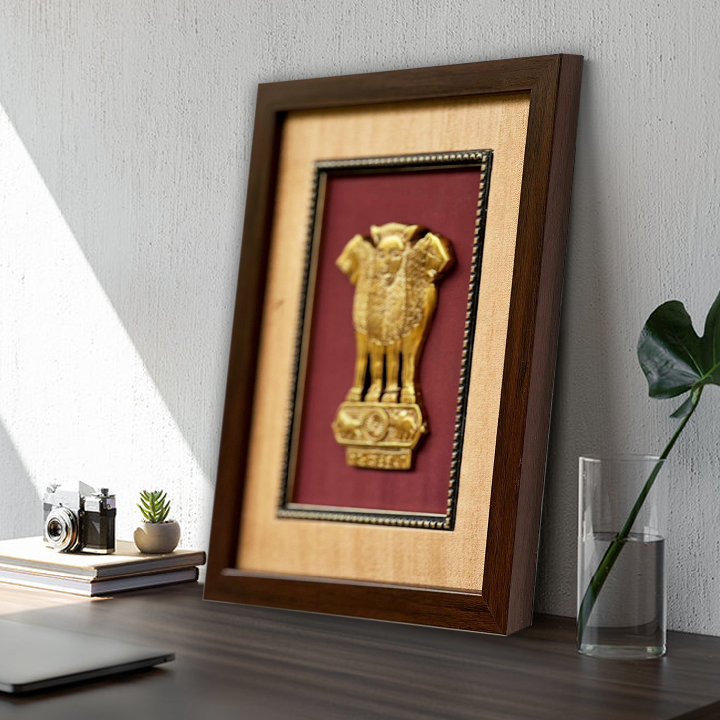 Ashoka Pillar Brass Emblem