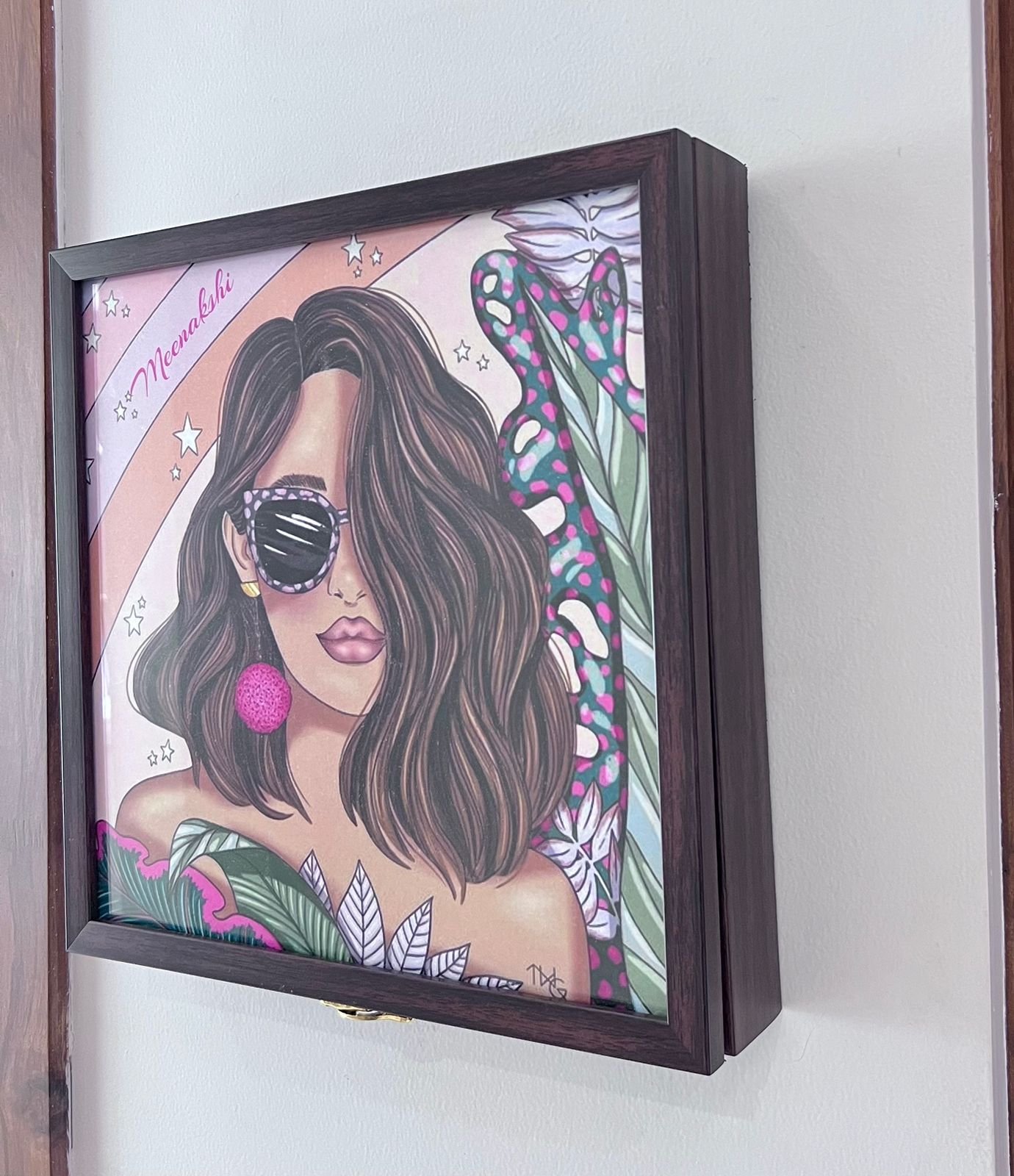Customized Diva Jewellery Hanging Box