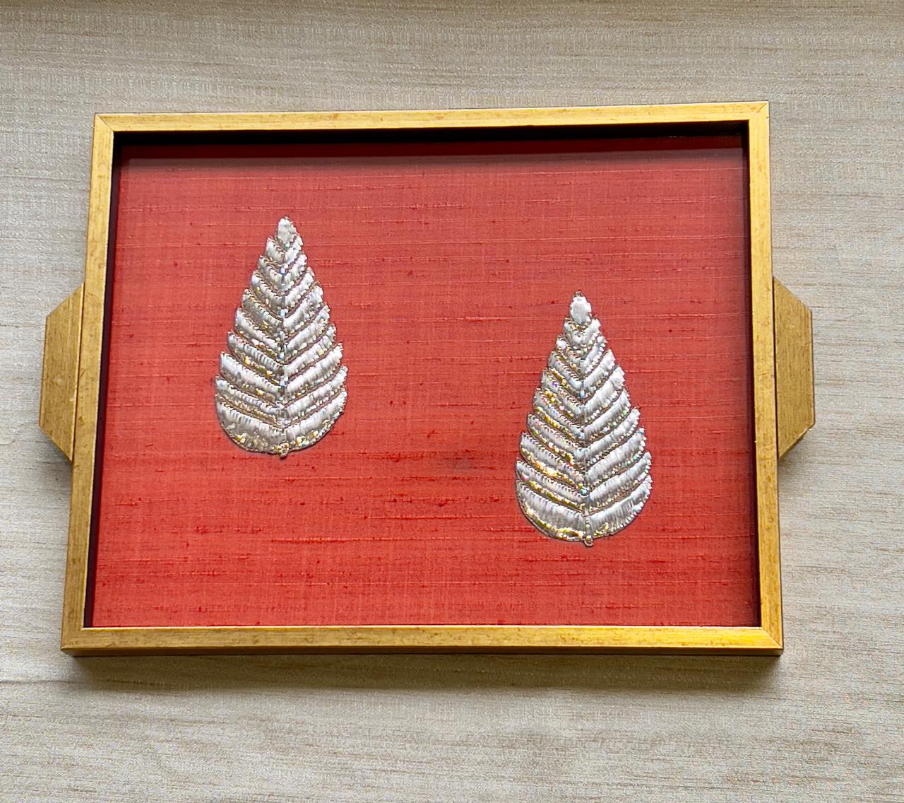 Scarlet Elegance Tray Set