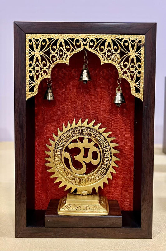 Brass OM Temple