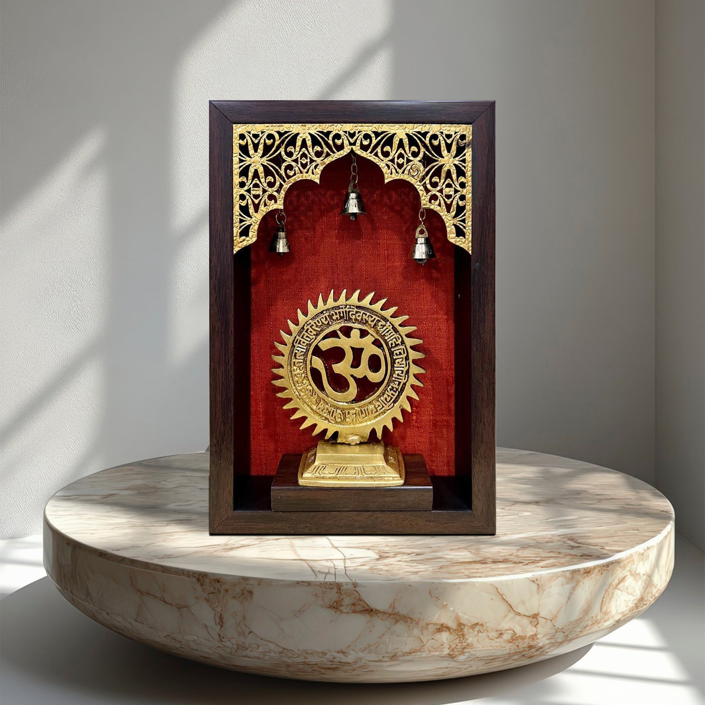 Brass OM Temple