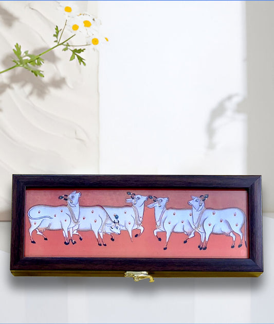 Pichwai Print Box