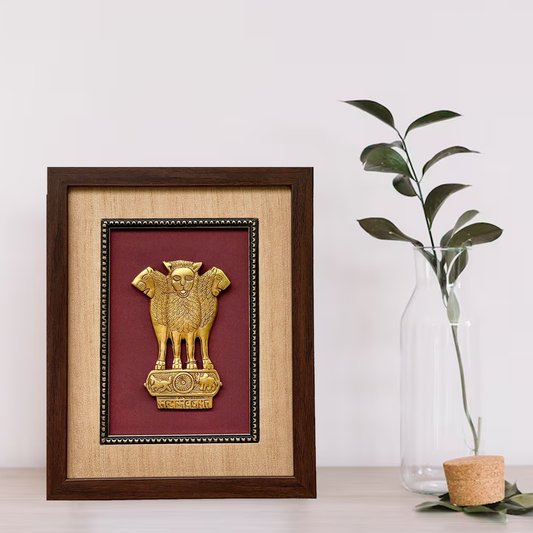 Ashoka Pillar Brass Emblem