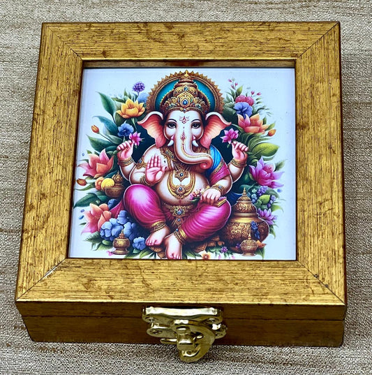 Mini Ganpati Box (4x4)