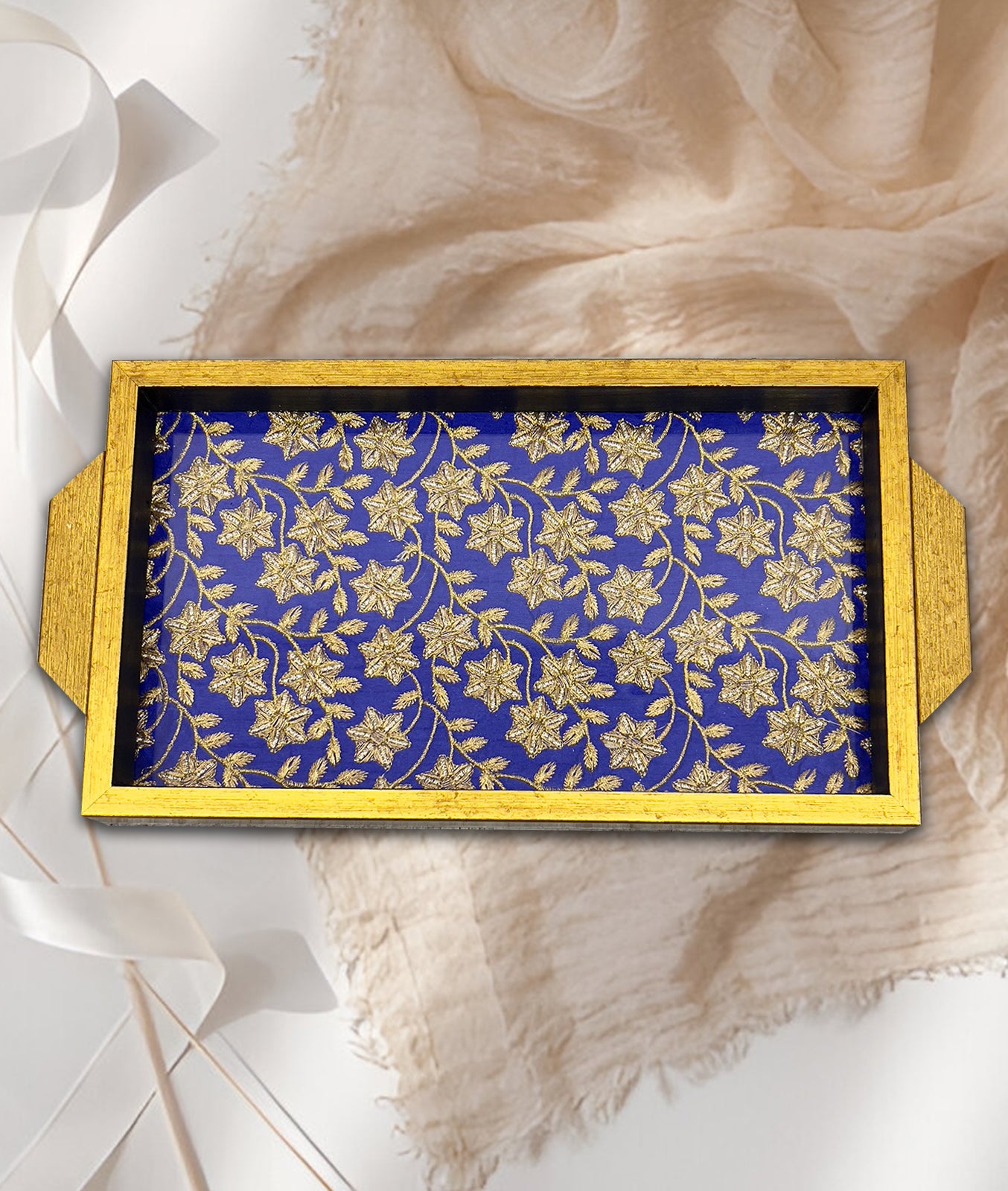 Blue Noor Tray (7x12 INCHES)