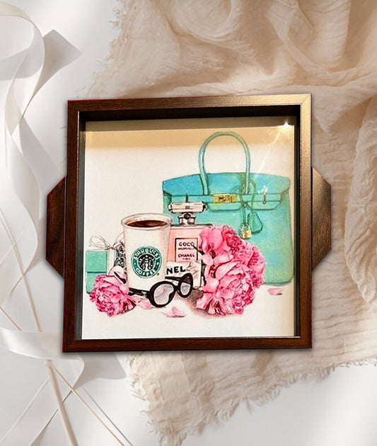 Brew love Tray (10x10 inches)