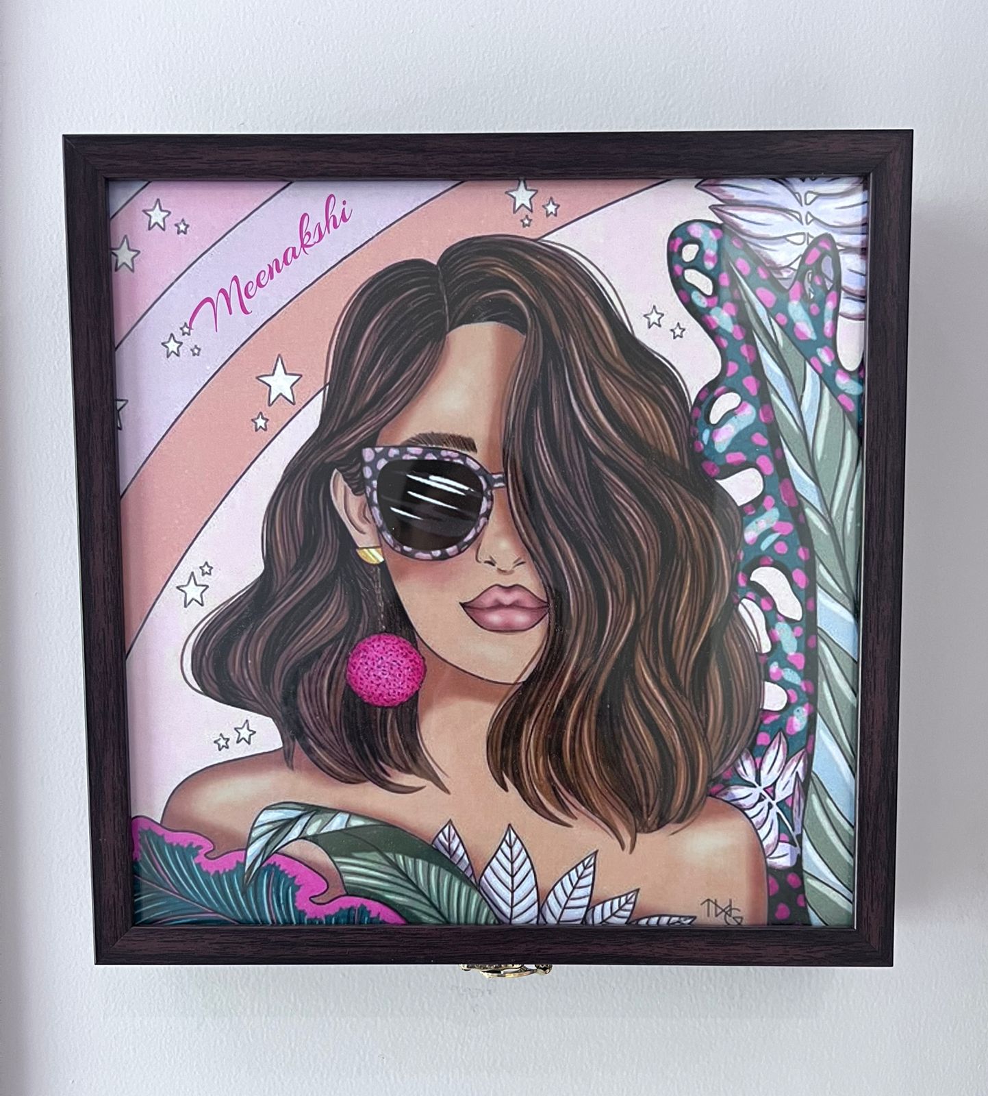 Customized Diva Jewellery Hanging Box