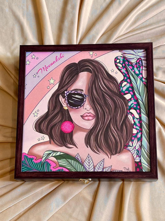 Customized Diva Jewellery Hanging Box