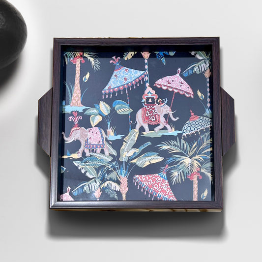 Digital Print  Elephant Tray