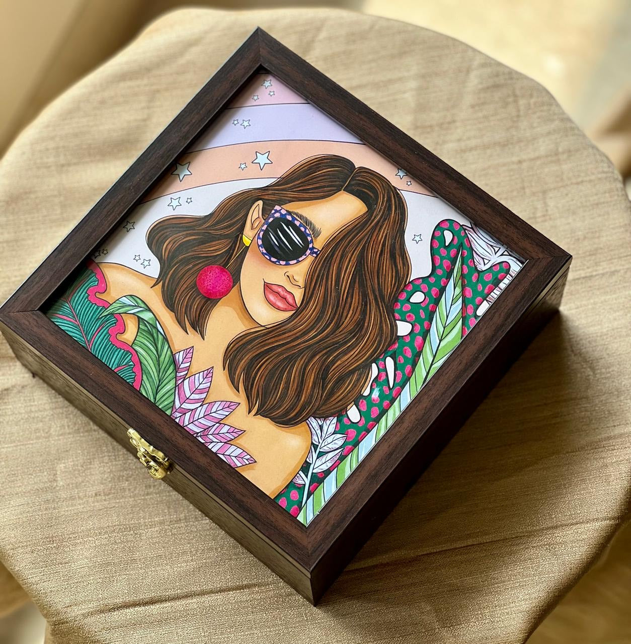 Customized Diva Jewellery Hanging Box