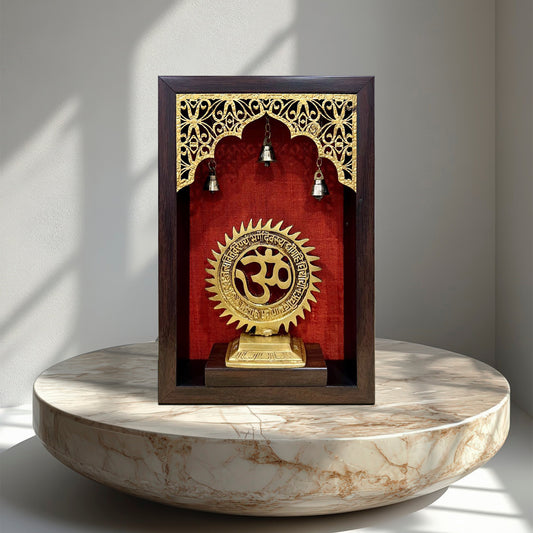 Brass OM Temple